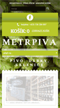 Mobile Screenshot of metrpiva.cz